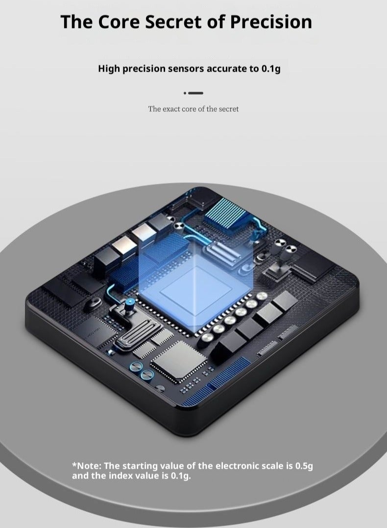 ميزان قهوة رقمي عالي الدقة 0.1 جم | وظيفة Тайمر | للخبز والتحضير - Image 5